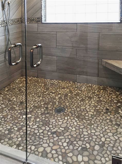 Pebble Tile Showers Tilehub