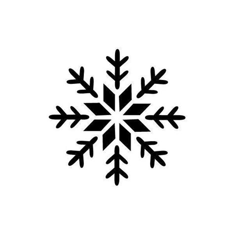 Pin By Katherine Baron On Winter Wonderland Black And White Snowflake