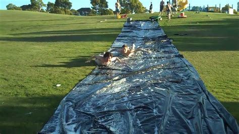 These slip n slide plastic are new arrivals and have been selling crazily on the site, being offered on deals. Slip n' Slide 101 - YouTube
