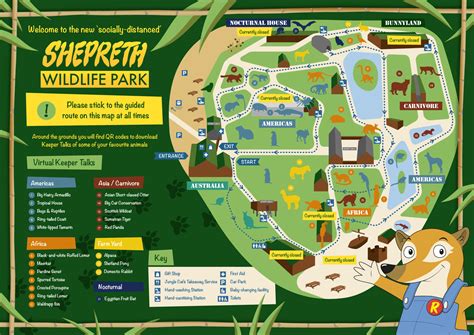 Map11front Shepreth Wildlife Park