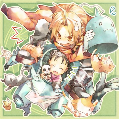 Edward Elric Alphonse Elric May Chang And Xiao Mei Fullmetal