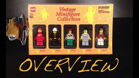 lego vintage minifigure collection vol 1 overview youtube
