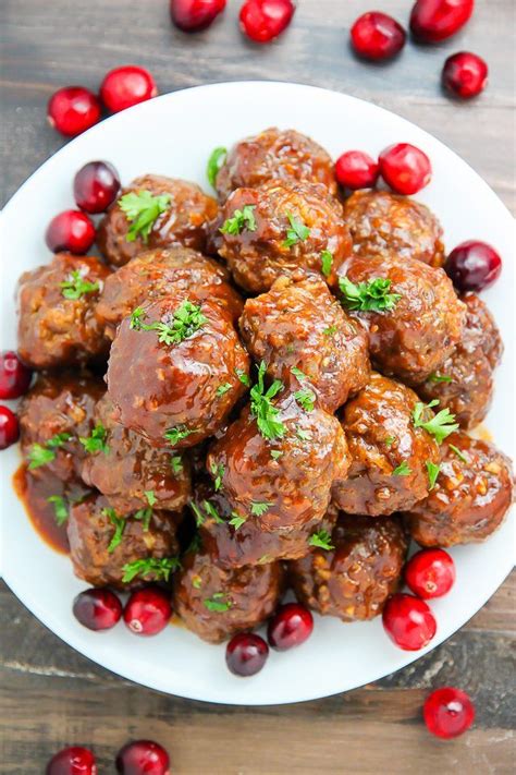 Baked Cranberry Meatballs EHow Cranberry Meatballs Party