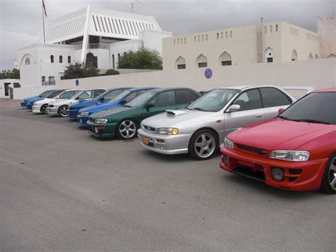 Omani Famous Cars Impreze Team Cars In Oman