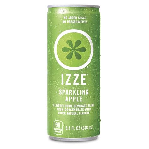 Izze Sparkling Juice 4 Flavor Variety Pack 84 Oz Cans 24 Count