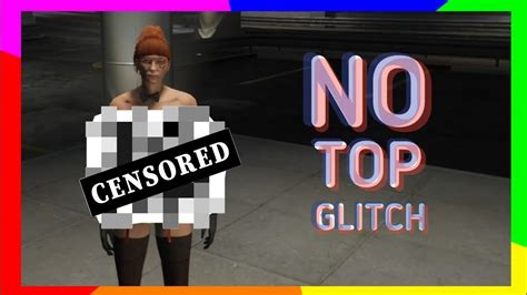 Gta Online Topless Glitch Female After Easy Youtube