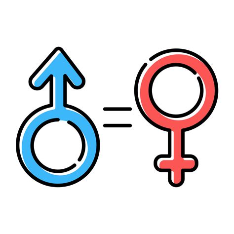 Gender Equality Color Icons Set 3602789 Vector Art At Vecteezy