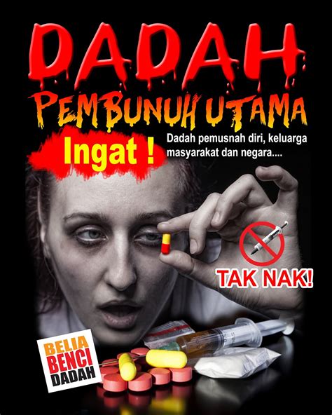 Pdf penyalahgunaan dadah cabaran malaysia dalam mencapai wawasan 2020. Sh Yn Design: Poster Program Anti-Dadah