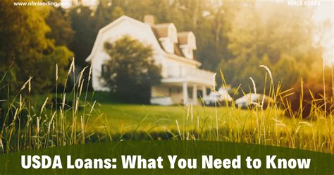 Usda Loans What You Need To Know Nfm Lending