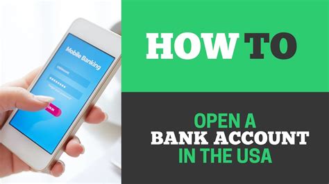 130 How To Open A Bank Account In The Us Without Going There Youtube