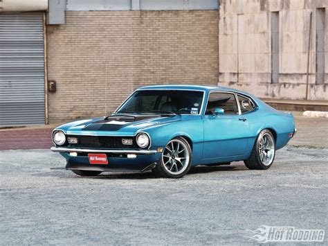 1972 Ford Maverick Some Kinda Blue Popular Hot Rodding Magazine