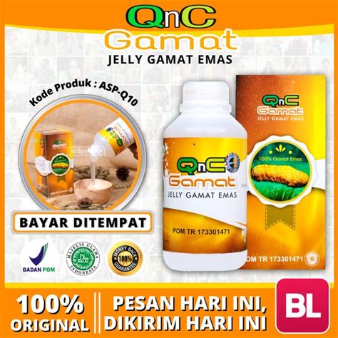 Jual Qnc Jelly Gamat Original Testimoni Terbukti Di Lapak Acep Herbal