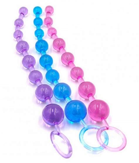 10 Inch Flexible Baile Anal Beads Multi Color By Kamahouse Buy 10