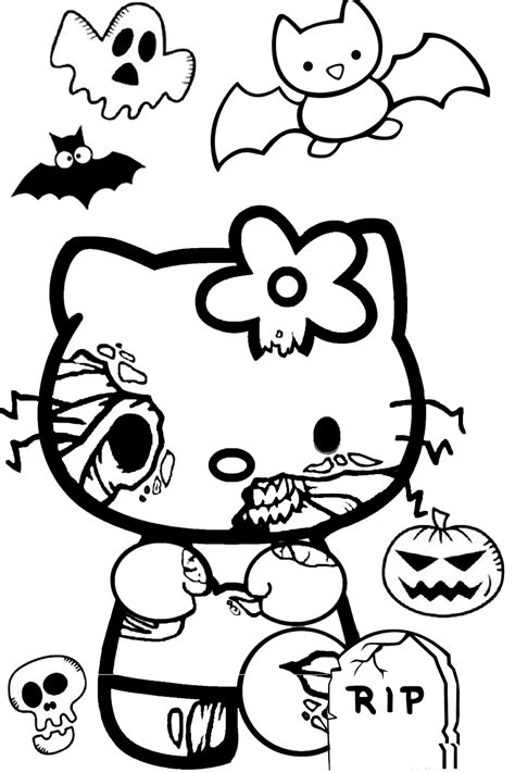 117 Spooky Halloween Coloring Pages Updated 2019