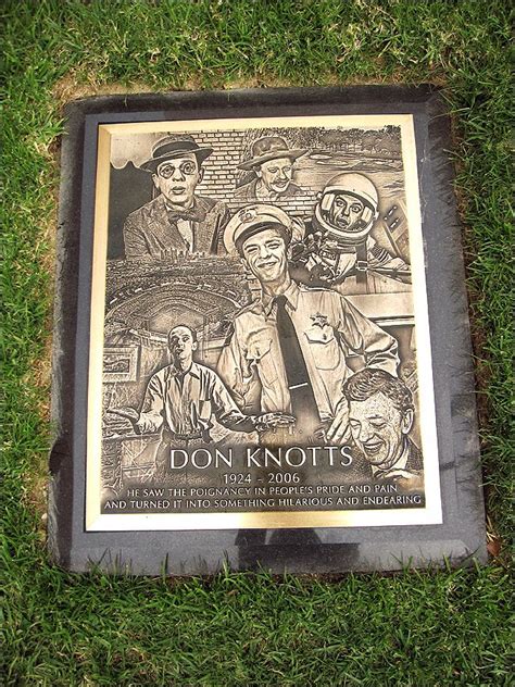 Don Knotts Gravesite At Westwood Memorial Park In Los Angeles Don