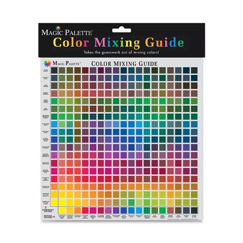 Magic Palette Personal Mixing Guide The Color Wheel Company