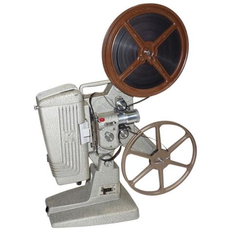 Keystone Vintage Movie Projector Circa 1950s Pristine With Film And