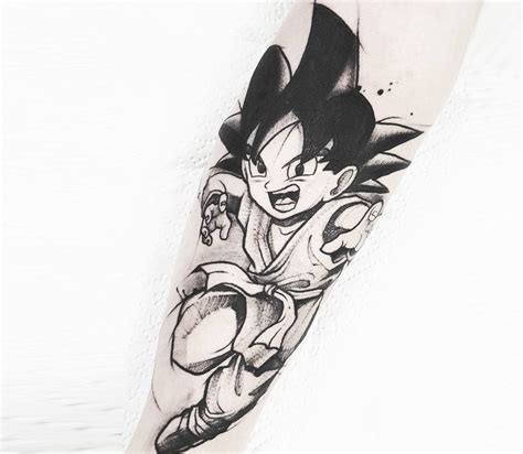 Sintético 100 Tatuagem Goku Black Bargloria