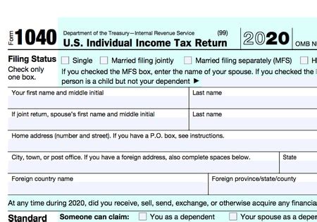 The irs is adding a cryptocurrency question to form 1040 for 2020. IRS urges electronic filing as tax season begins Friday, amid mail delays and pandemic ...