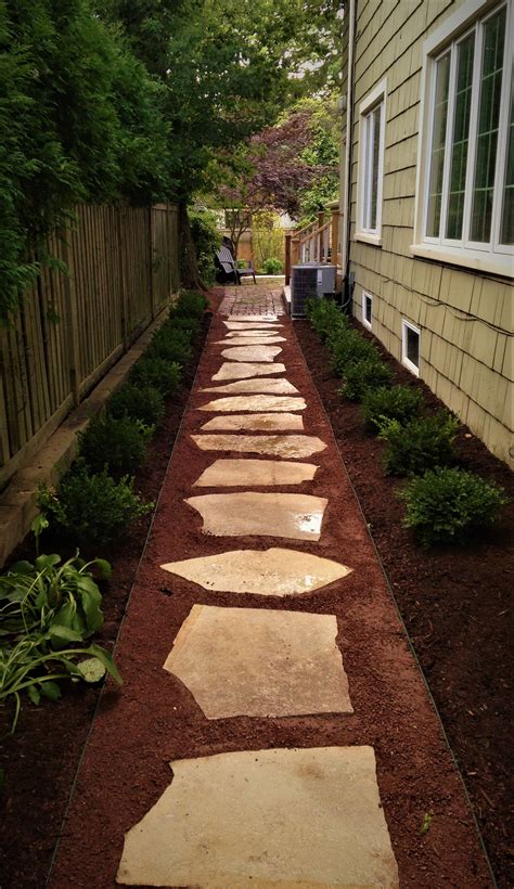 Natural Flagstone And Decomposed Granite Walkway And Garden Path