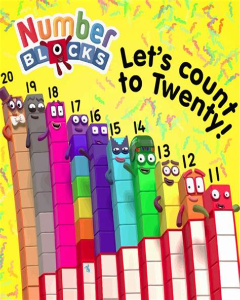 Numberblocks Childrens Serie Paint By Numbers Paint By Numbers