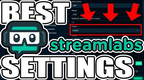 Best Streamlabs Obs Settings For Streaming And Recording Youtube