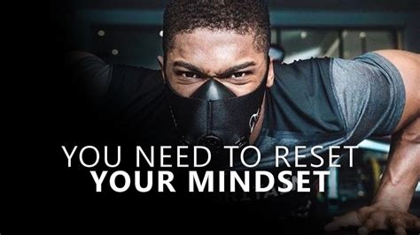 Reset Your Mindset Positivity Motivation Powerful Motivational