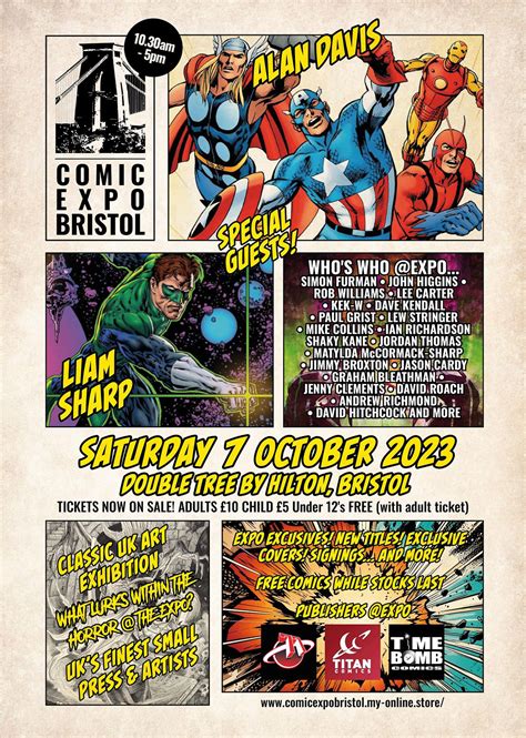 Lew Stringer Comics Comic Expo Bristol See You There