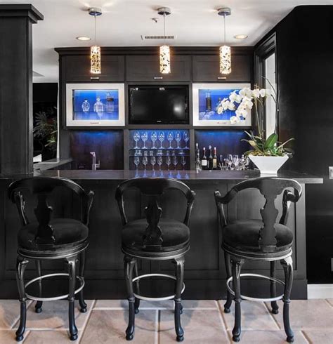 35 Chic Home Bar Designs You Need To See To Believe