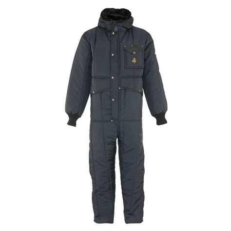 Refrigiwear Mens Iron Tuff Insulated Coveralls With Hood 50f Cold