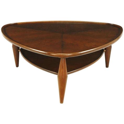 Buy wooden triangle coffee tables and get the best deals at the lowest prices on ebay! John Widdicomb Two-Tier Parabolic Triangle Coffee Table at ...