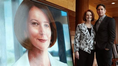 Julia Gillards Official Portrait Unveiled At Parliament House Sky News Australia