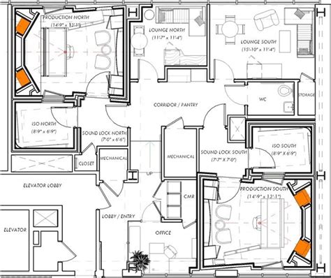 Home Music Studio Floor Plans - floorplans.click