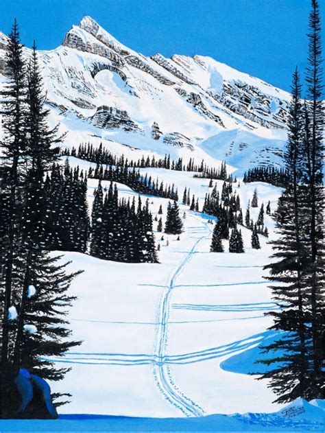 Glen Boles The Alpine Artist Ski Country
