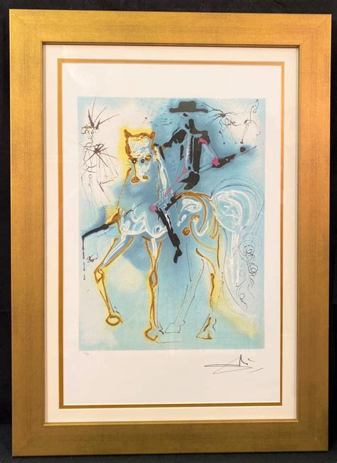 Lot Salvador Dali 1904 1989 Limited Edition Signed Color Lithograph