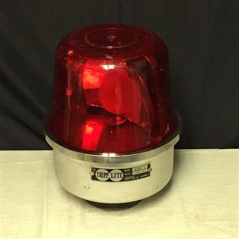 Tripp Lite Mark Vi Red Police Emergency Beacon Light 8 Inch 110 Volt