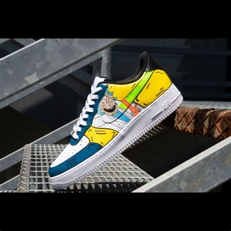 Rick and morty black air force 1. Rick and Morty - Nike Air Force 1