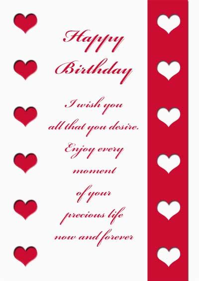 Free Printable Birthday Cards For My Husband BirthdayBuzz