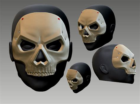 Stl File Ghost Operator Mace Mask Call Of Duty Modern Warfare 2