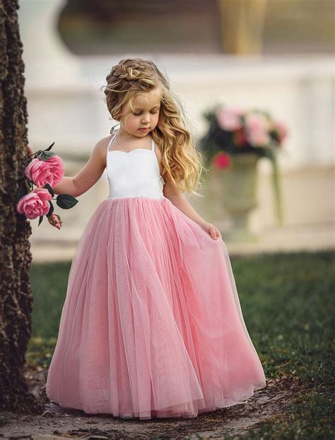 2021 2018 Summer Baby Girls Wedding Princess Dress Cotton Sleeveless