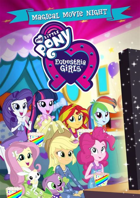 My Little Pony Equestria Girls Magical Movie Night Dvd English
