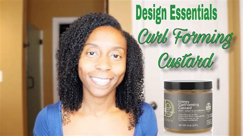 Design Essentials Naturals Honey Curl Forming Custard Demo And Review Youtube