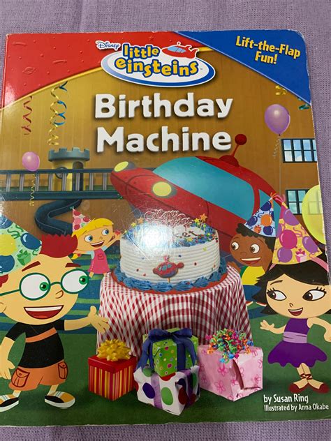 Little Einsteins Birthday Machine Hobbies And Toys Books And Magazines