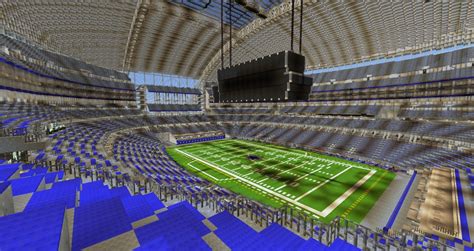 Atandt Stadium Dallas Cowboys Minecraft Project