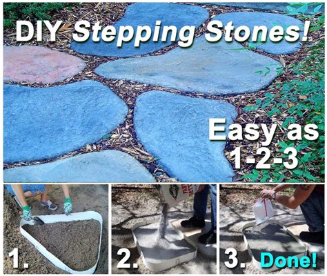 DIY Concrete Stepping Stones Any Way You Want Them! 1. Shape the form