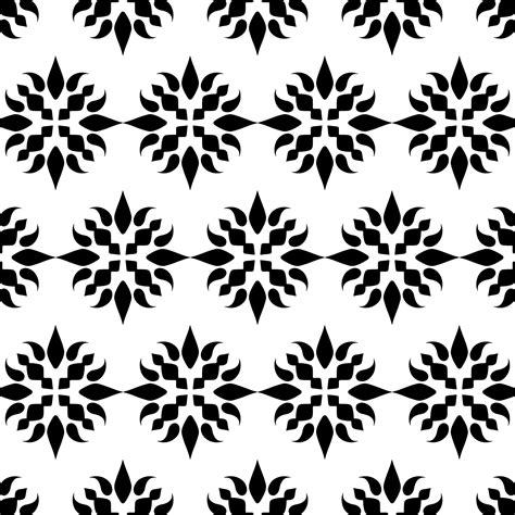 Geometric Cool Abstract Floral Pattern 23488733 Vector Art At Vecteezy