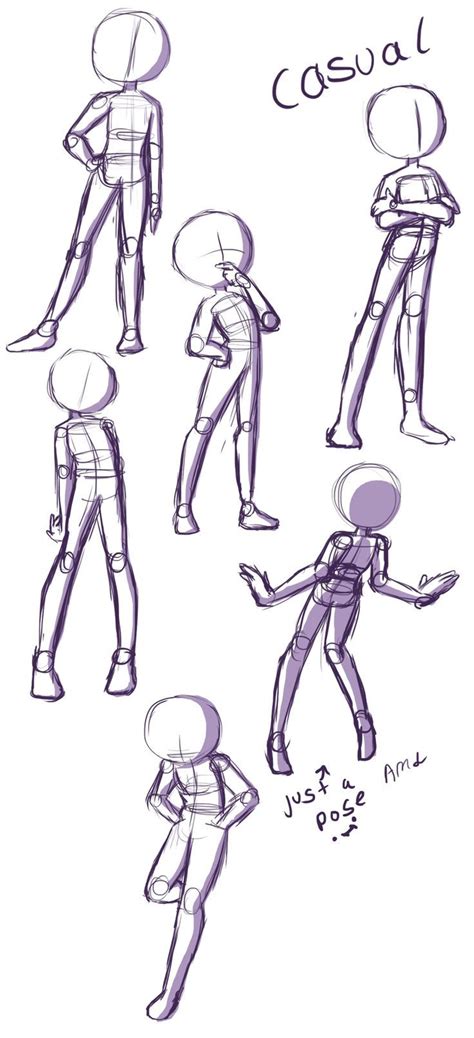 The Best Poses For Drawing Reference References One Atlas