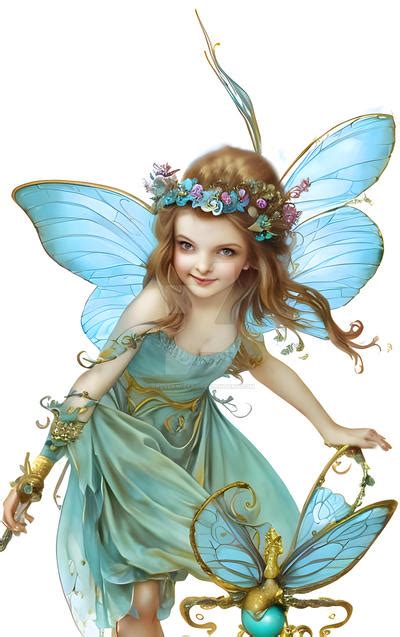 Floral Turquoise Fairy By Orlylawizard On Deviantart