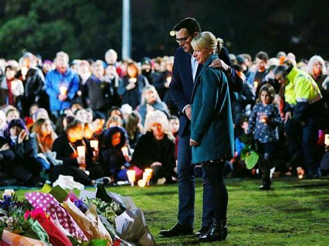 Andrews has been admitted to hospital claiming he fell down the stairs. Eurydice Dixon remembered at sombre Melbourne vigil