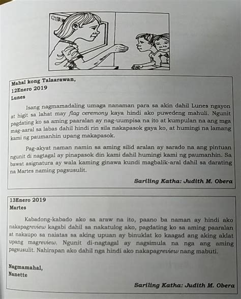 Mga Tanong1 Sino Ang Sumulat Ng Talaarawan2 Anong Araw Ang Petsang